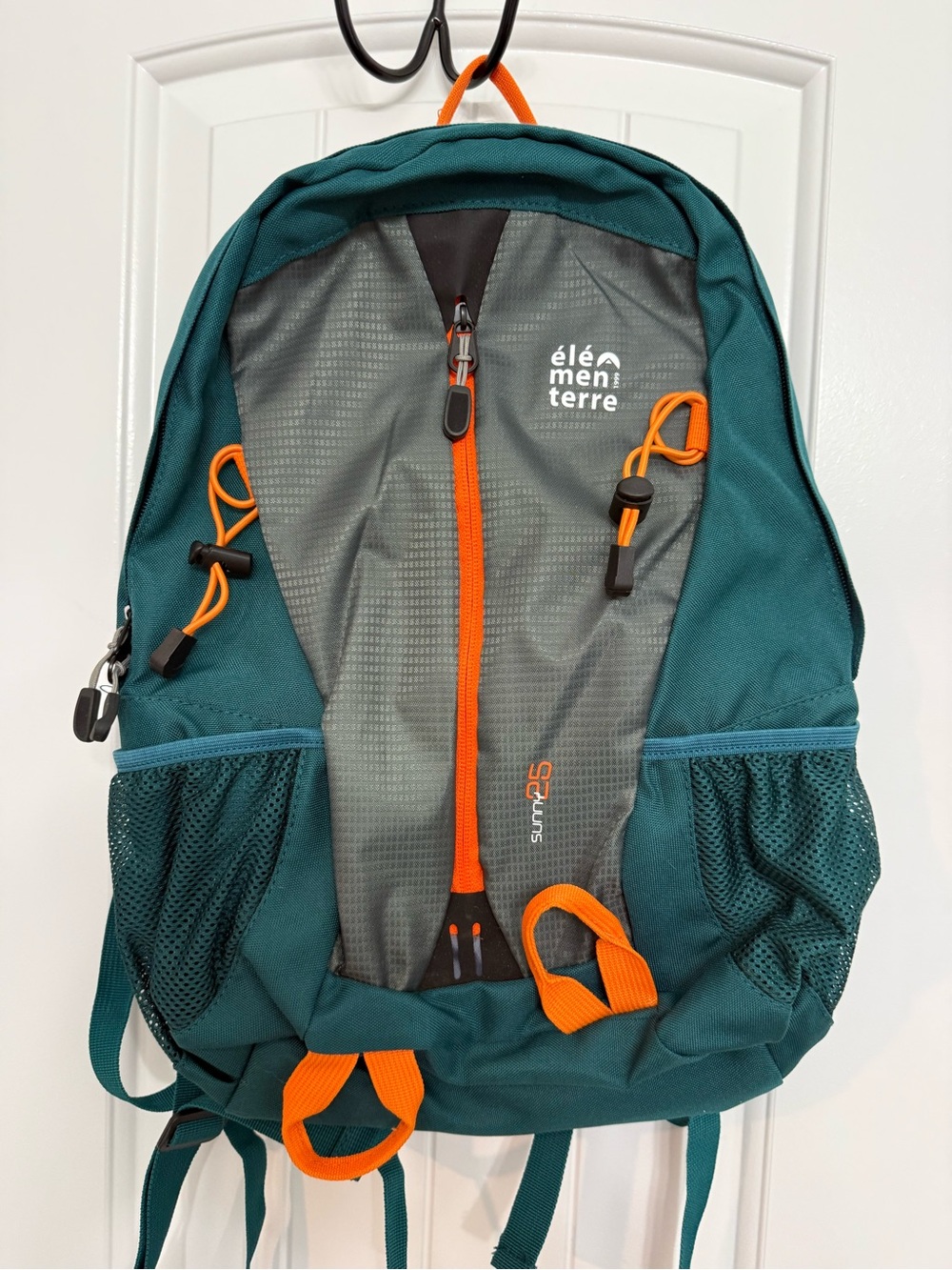 Teal and Gray Light Weight Hiking Backpack
